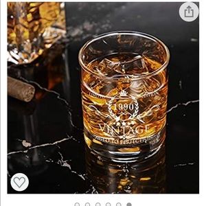 1990 whiskey glass 🥃